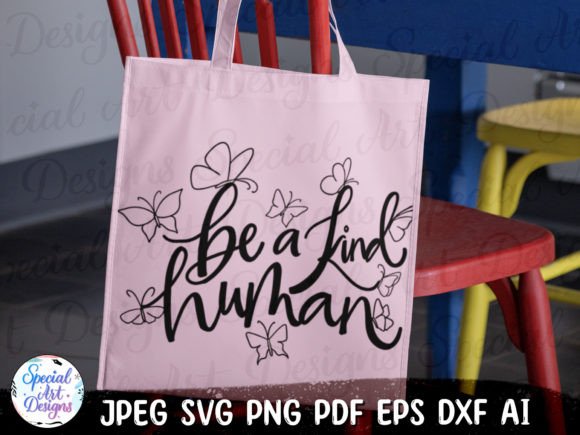 Be a Kind Human SVG – A Hand-Lettered Embroidery Design Review