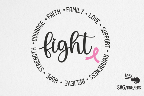 Breast Cancer Fight Quote SVG Design Review for Real Projects