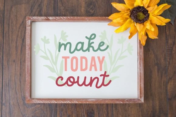 Positive Quote SVG Positivity Cut File Review for Real Projects