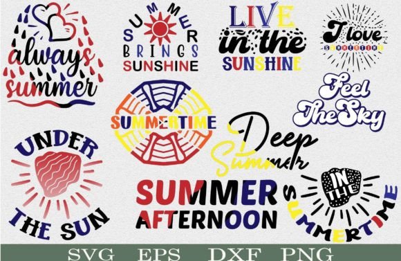 Summer Quote SVG for Real Embroidery Projects