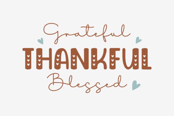 Thanksgiving Quote SVG Design: 